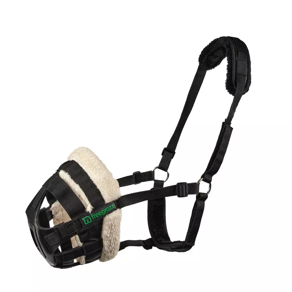 Shires FreeGraze Airflow Grazing Muzzle