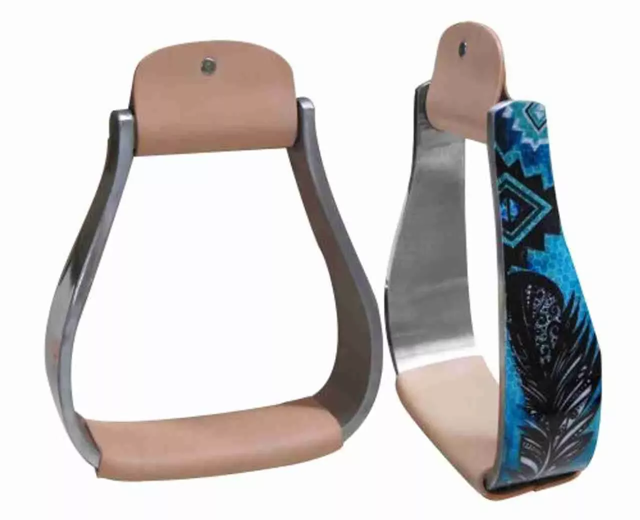 Showman Feather Aluminum Stirrups 176191