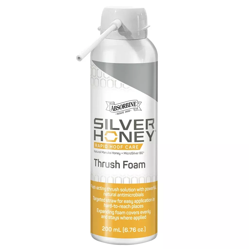 Silver Honey Rapid Hoof Care Thrush Foam for Horses