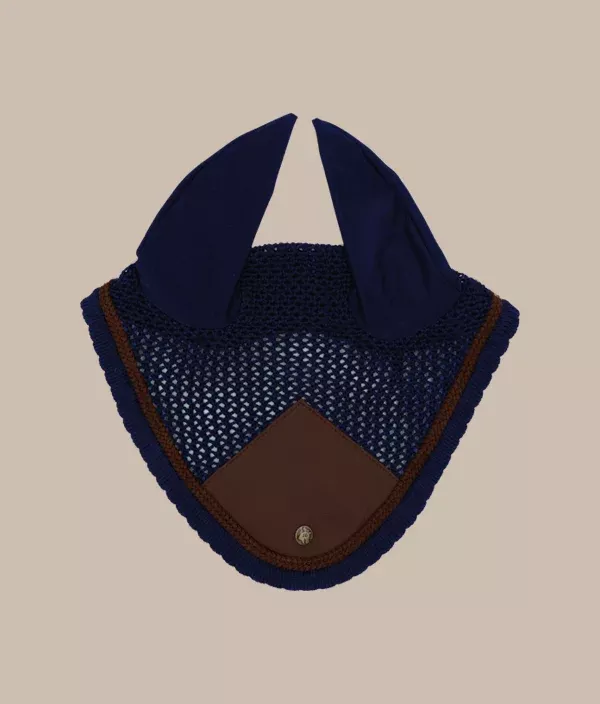 Sixteen Cypress Navy Ear Bonnet
