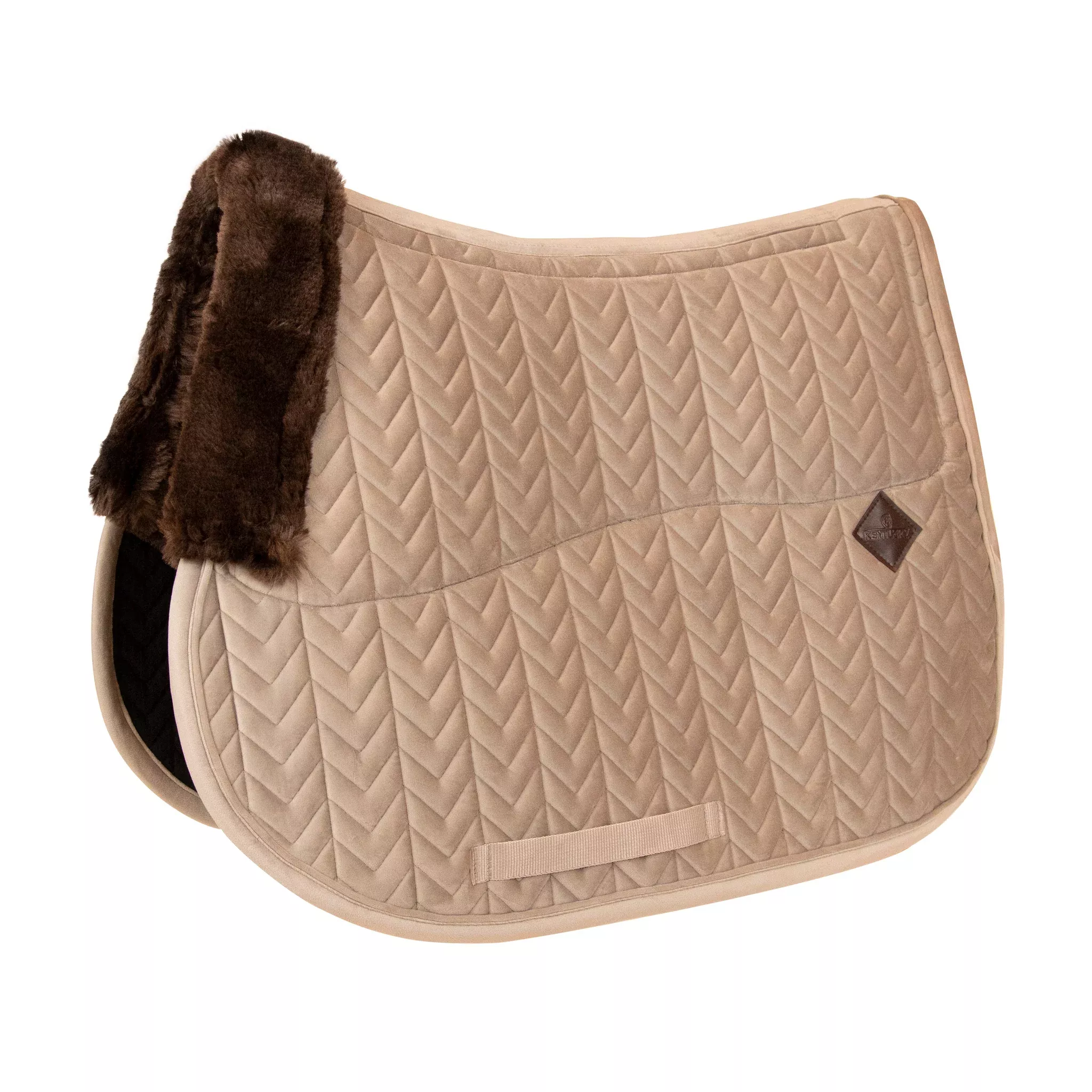 Skin Friendly Saddle Pad Velvet Jumping