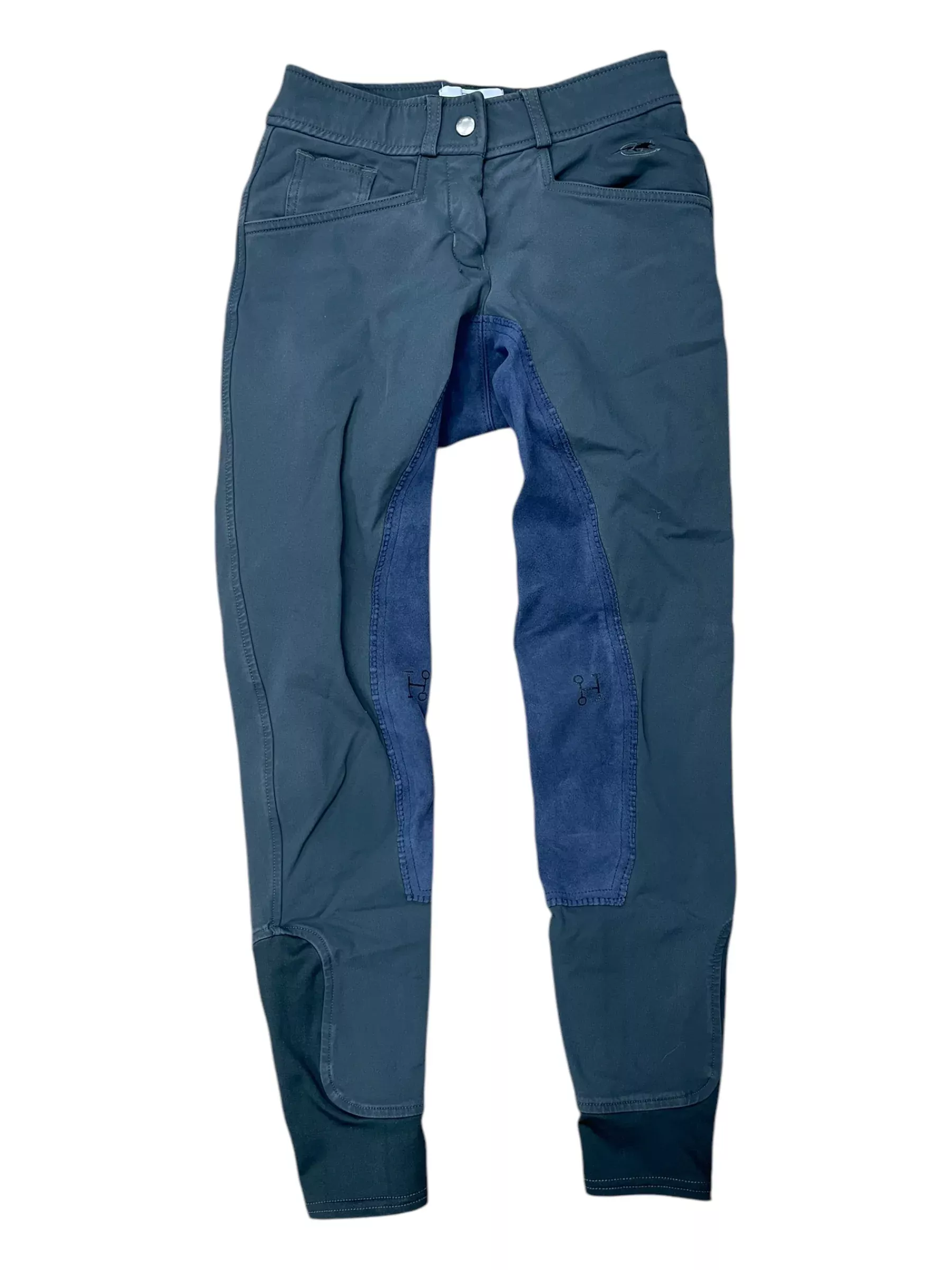 Smartpak Hadley FS Breech - Dark Grey/Royal Blue - 22L - USED
