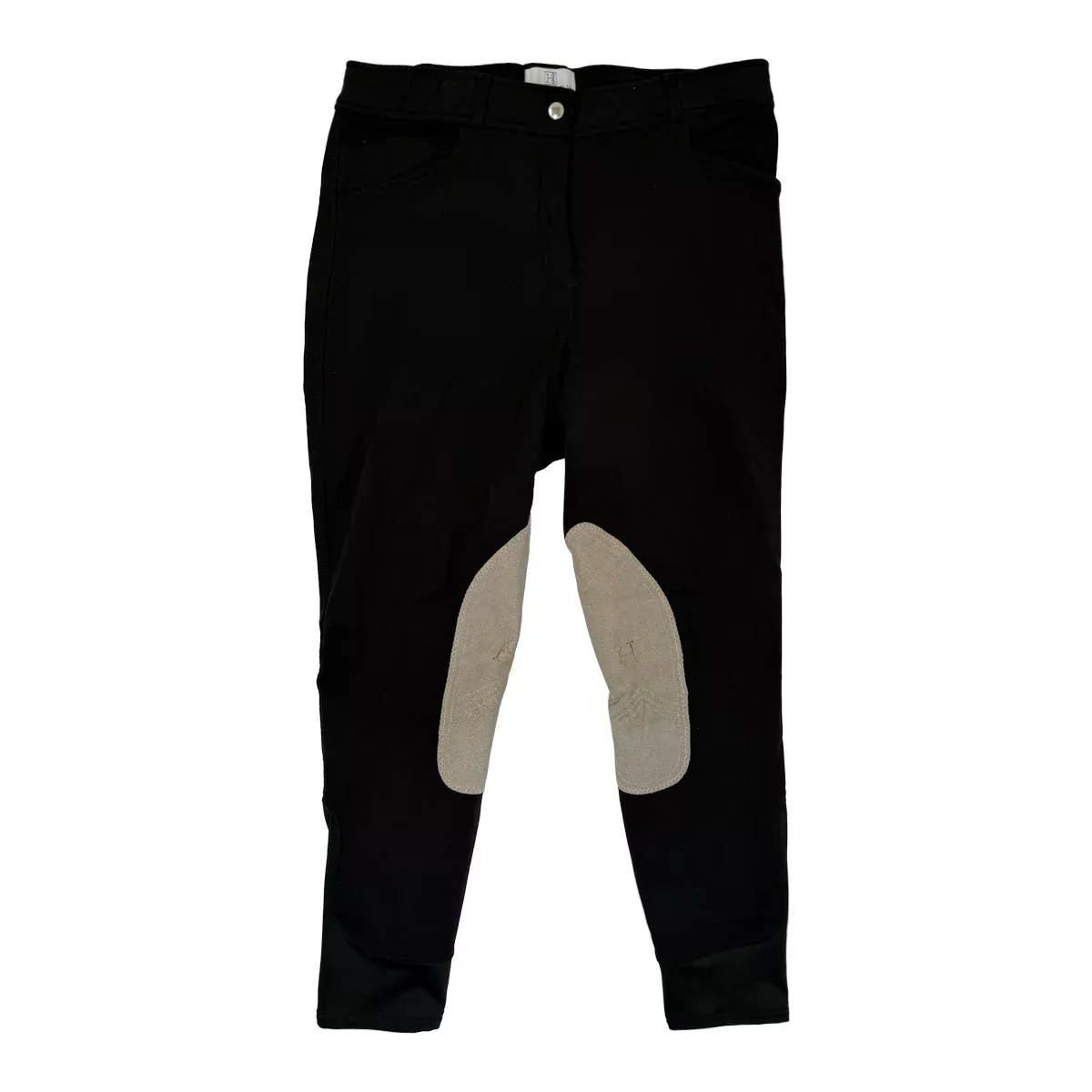 SmartPak 'Hadley' Knee Patch Breeches in Black - Women's 32R