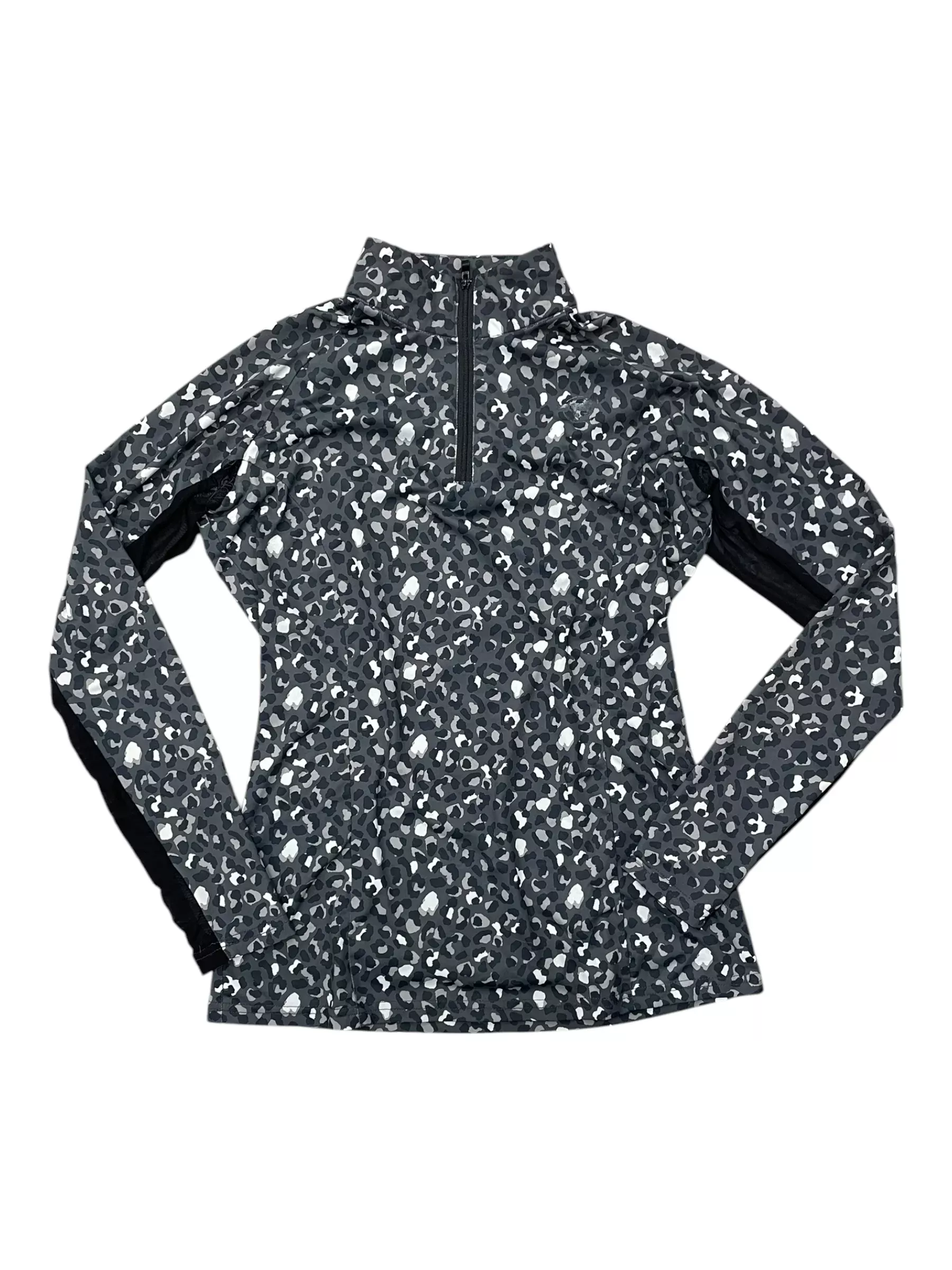 Smartpak Piper LS Sun Shirt - Grey/Black Cheetah - S - USED