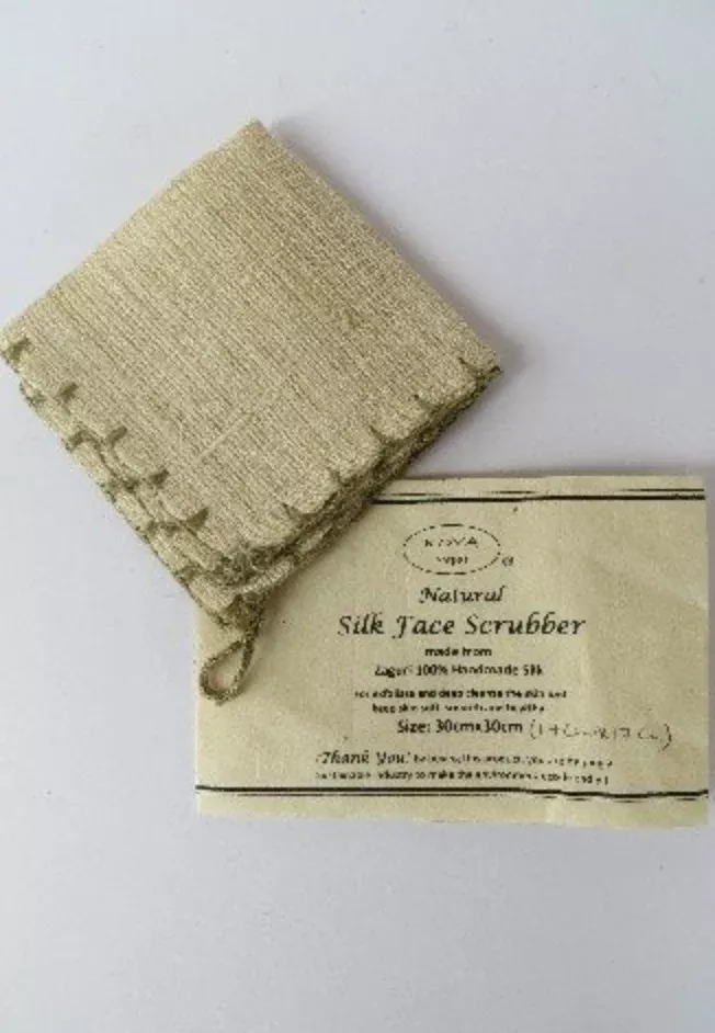 Soap Scrub Silk Washcloth