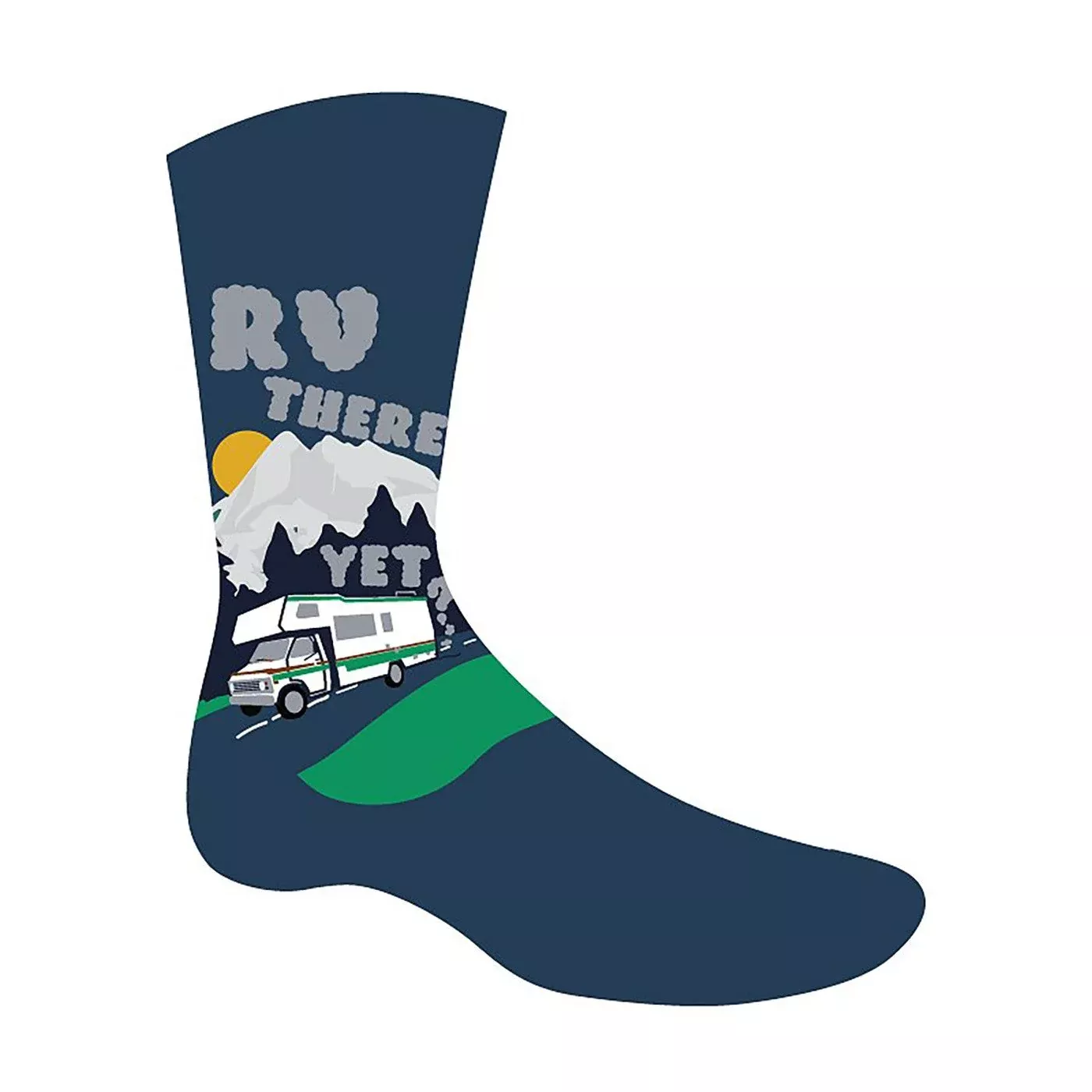 Sock It To Me RV There Yet? Crew Socks - Men's
