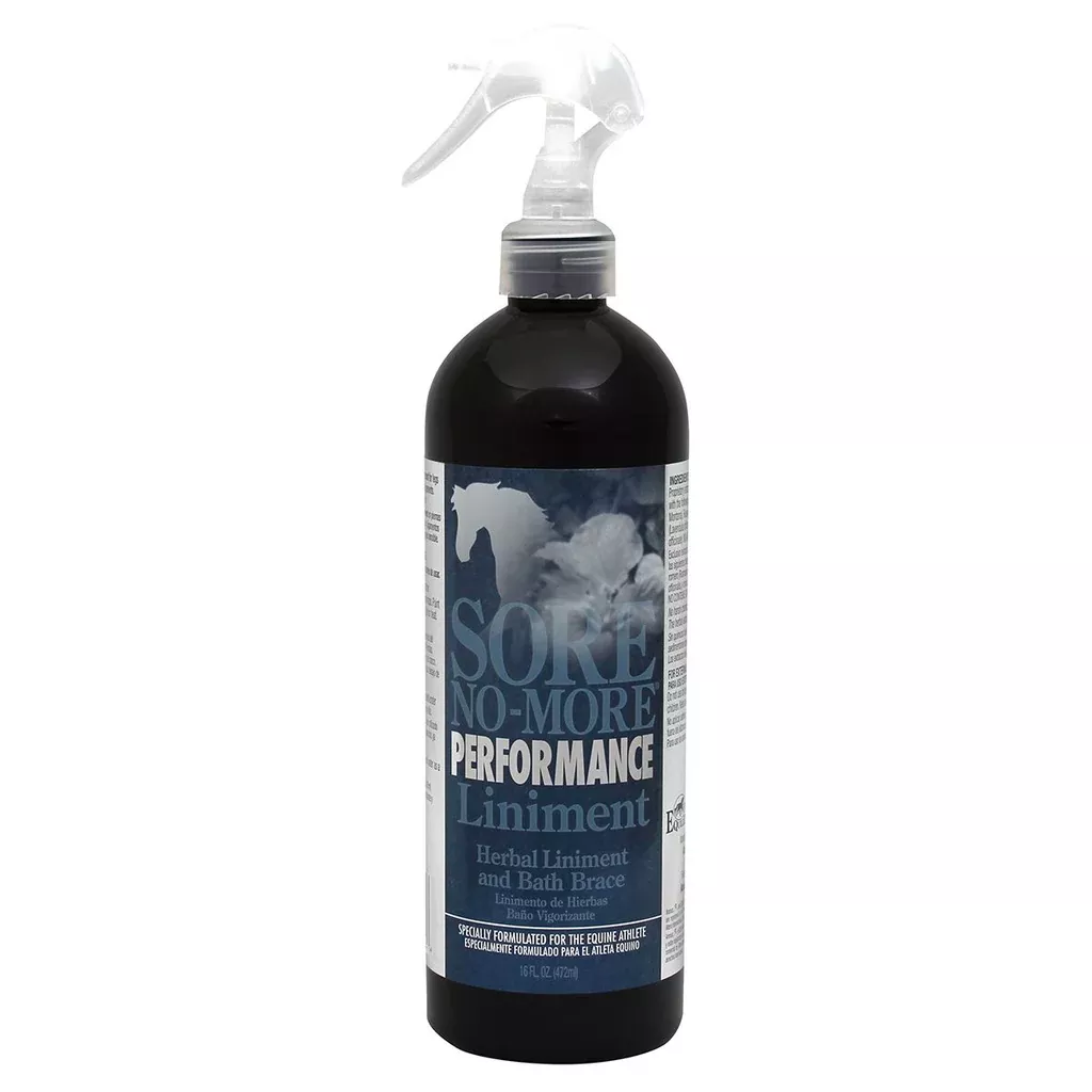 SORE NO-MORE Performance Liniment and Bath Brace