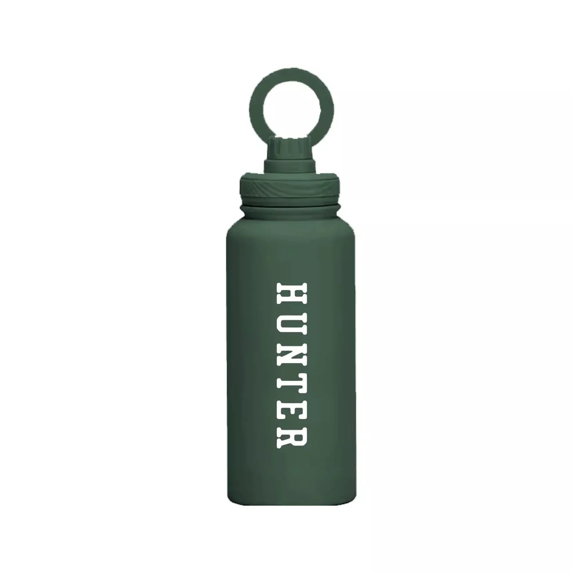 Spiced Equestrian Water Bottle - Hunter