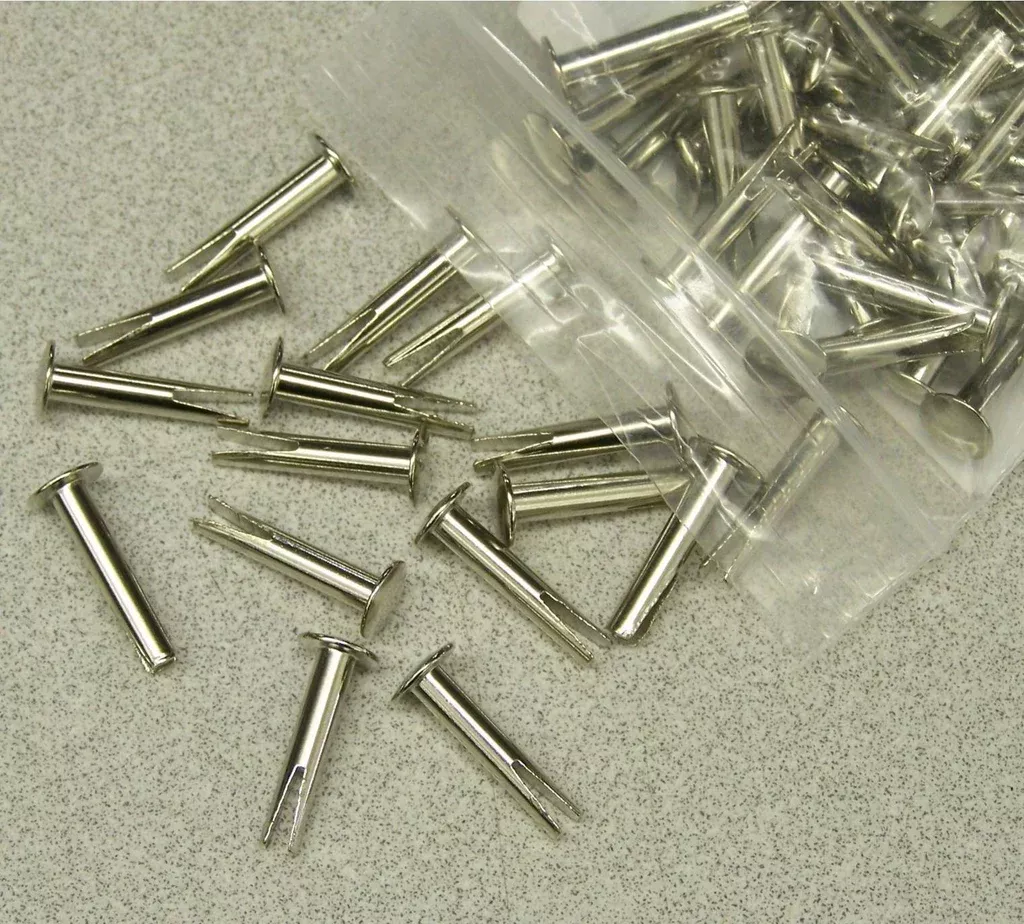 Split Nickel Plated Rivets