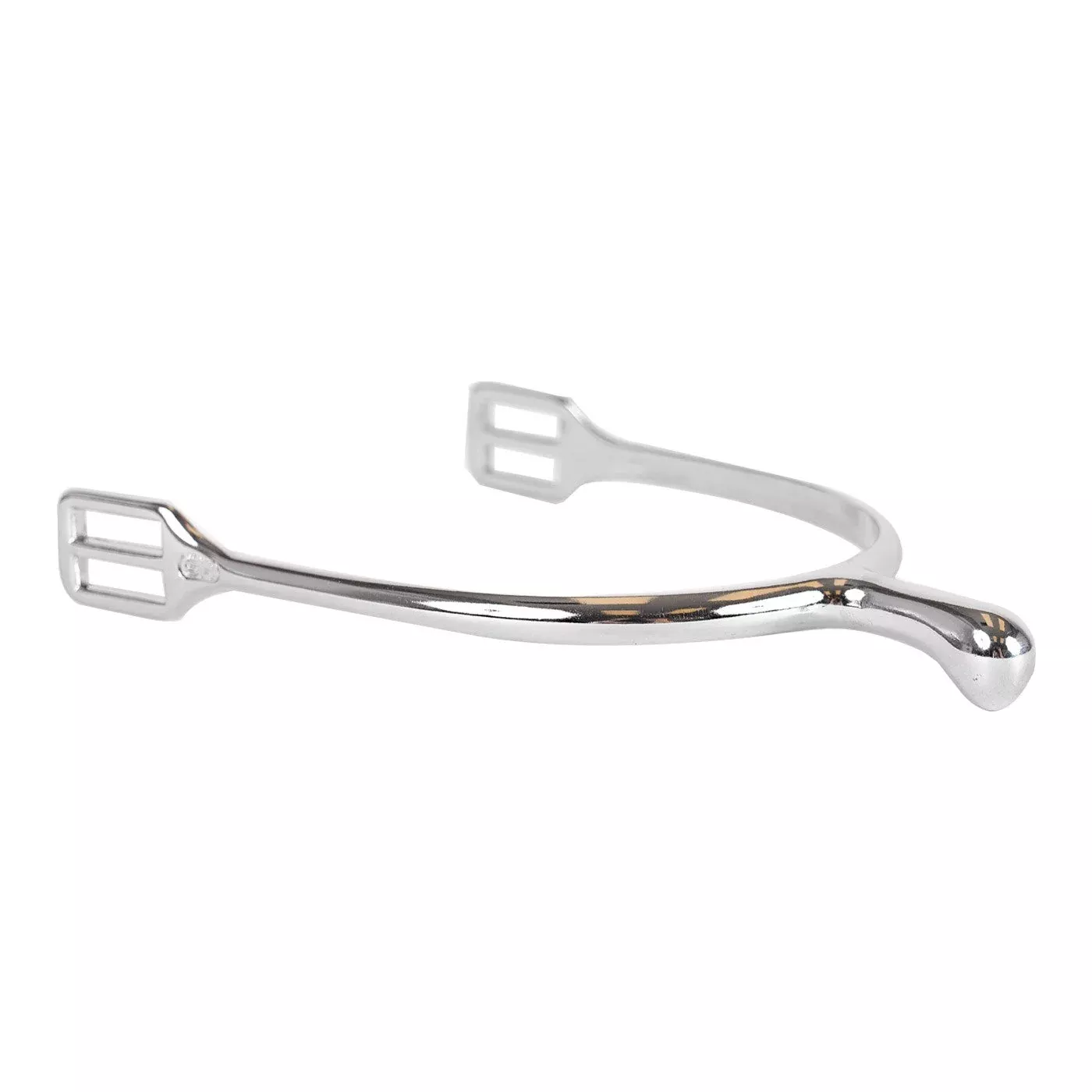 Sprenger Chrome Plated Blunt End Spurs 1.2 in.