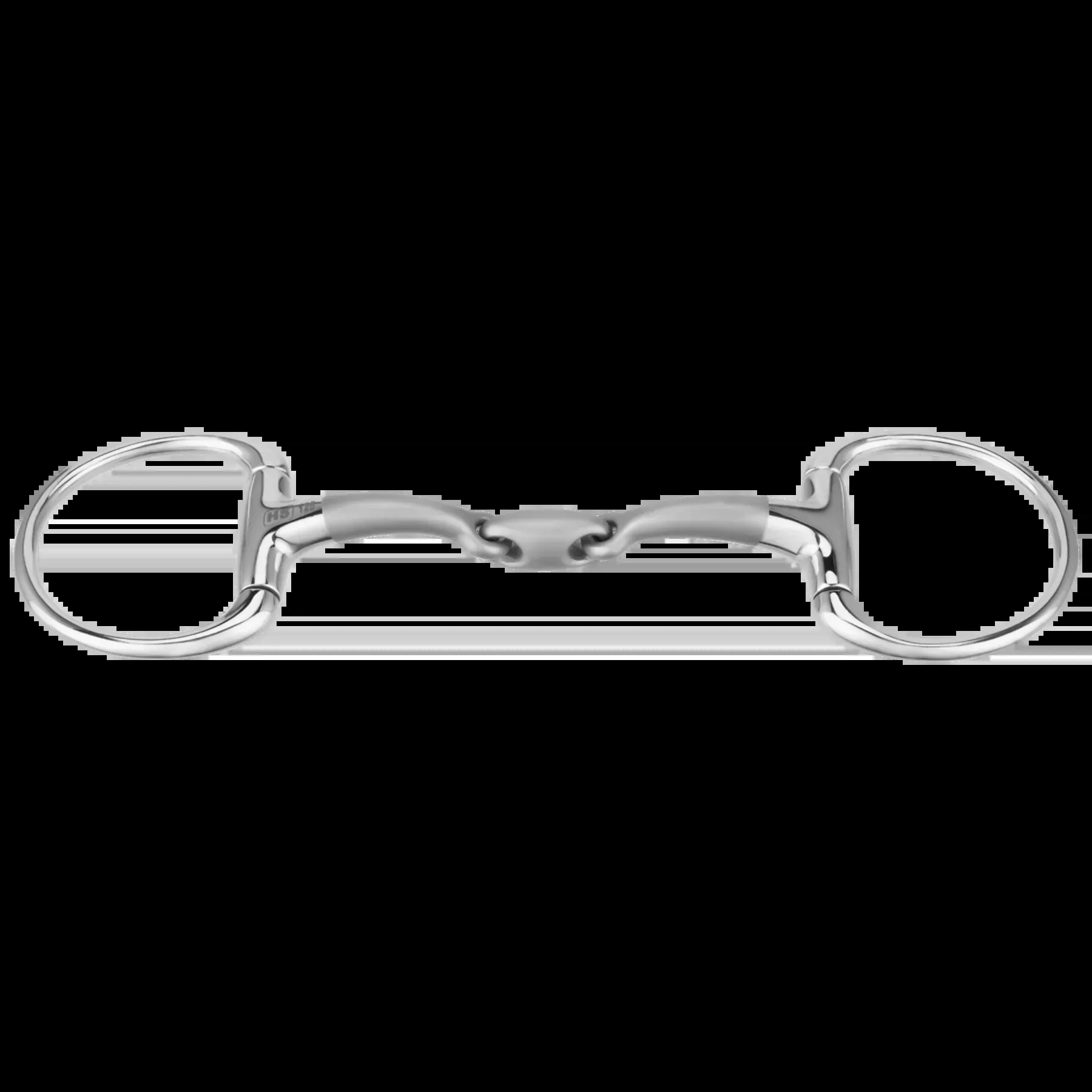 Sprenger SATINOX Eggbutt 4mm Double Jointed Stainless Steel Bit
