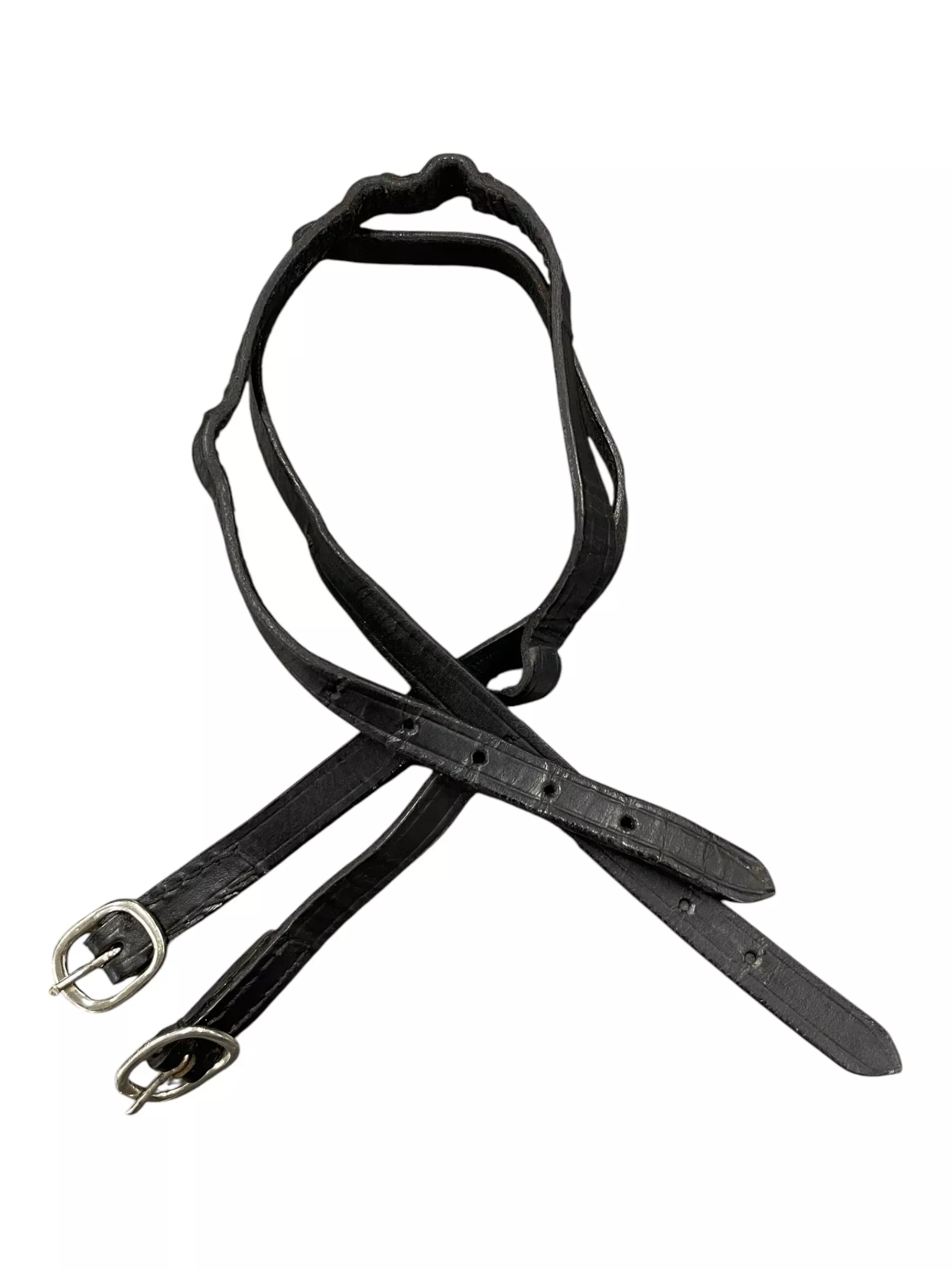 Spur Straps - Black - Approx 20" - USED