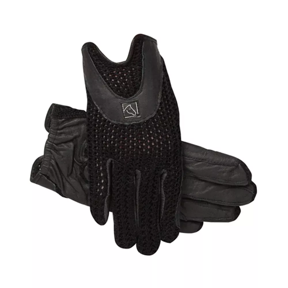 SSG Lycrochet Horseshoe Back Gloves