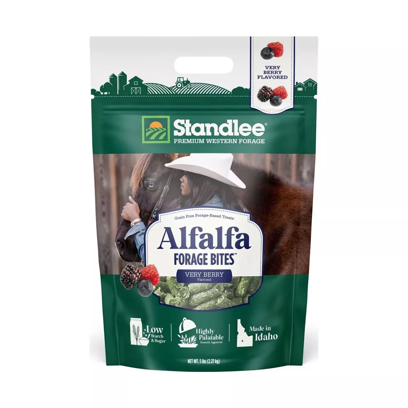 Standlee Alfalfa Forage Bites Berry 5 lb.