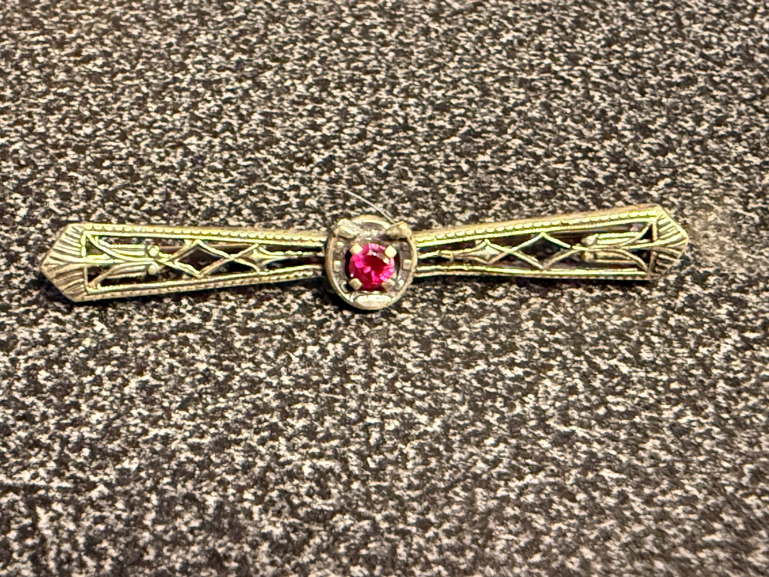 Stock tie and collar pins for women's young ladies