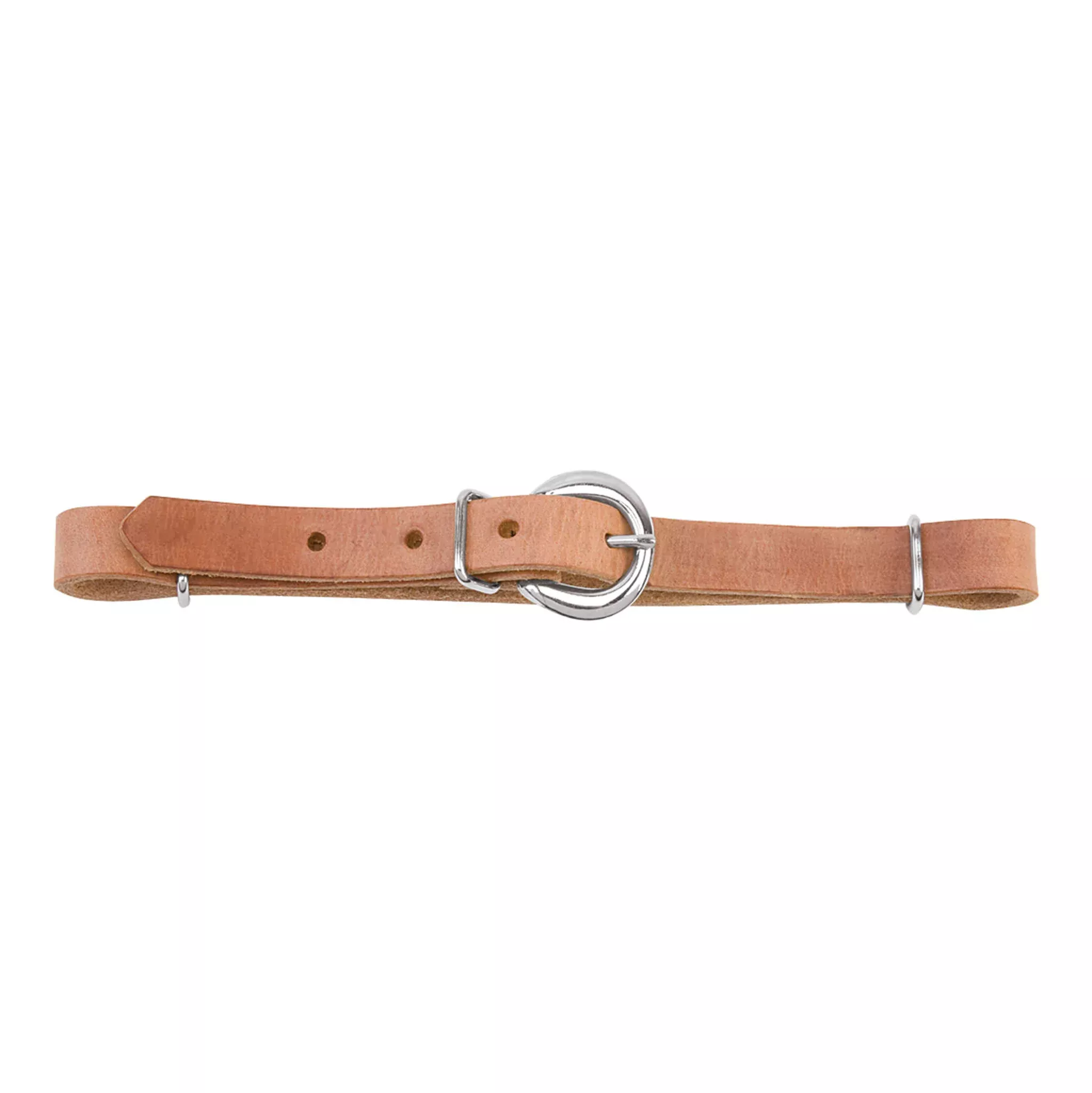Straight Harness Leather Curb Strap