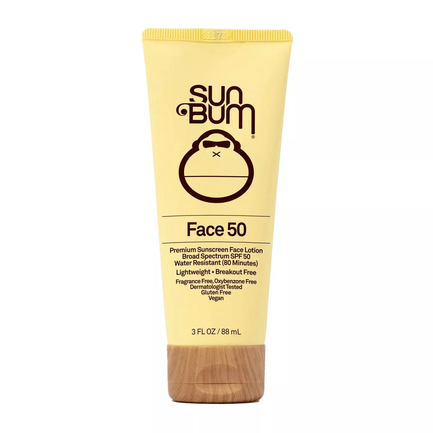 Sun Bum SPF 50 Face Lotion 3 oz.