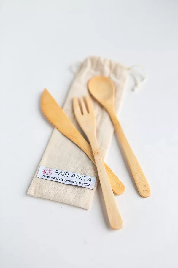 Sustainable Bamboo Utensil Set