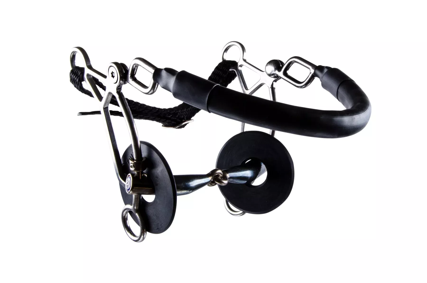 Sweet Iron Hackamore Combi Short Locked
