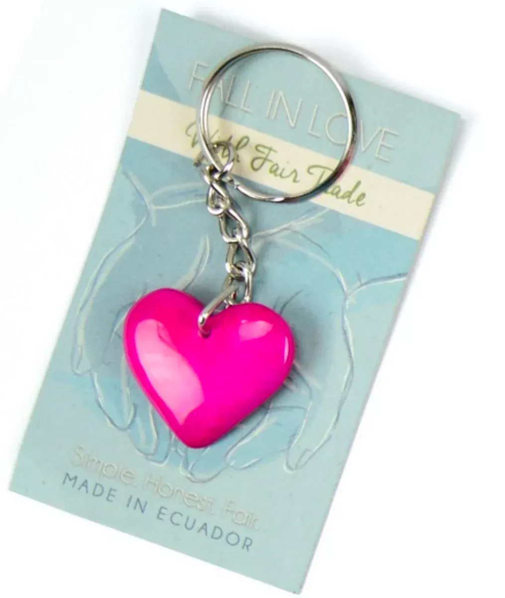 Tagua Amor Keychain