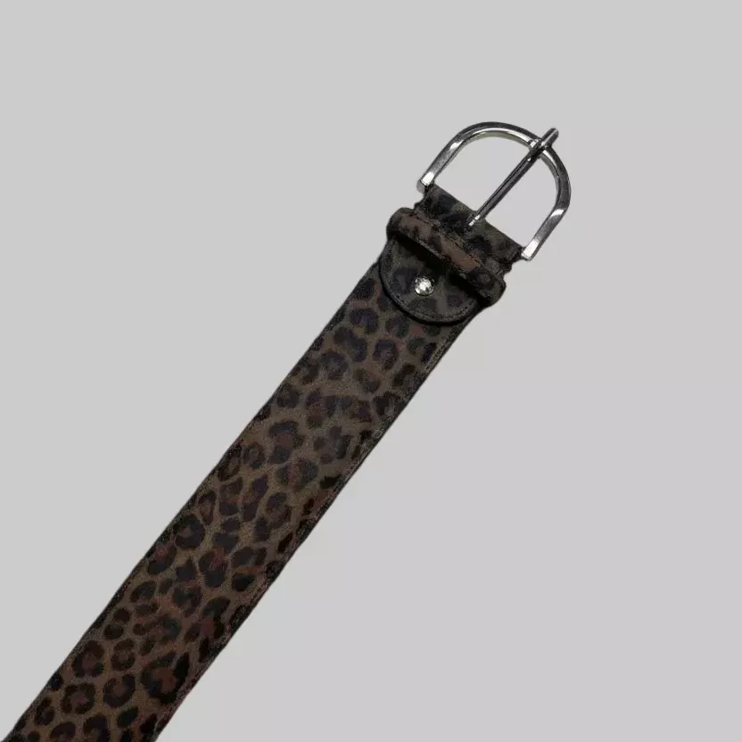 THE TAILORED SPORTSMAN LEOPARD BELT