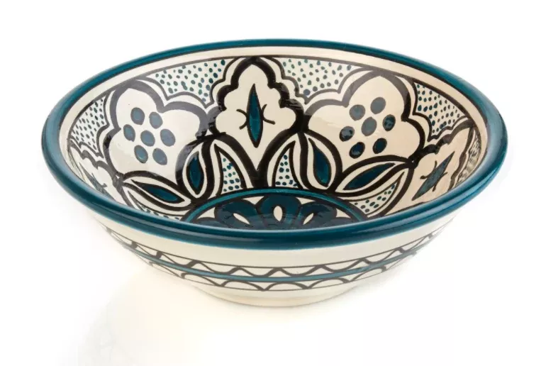 Teal Jasmine West Bank Bowl
