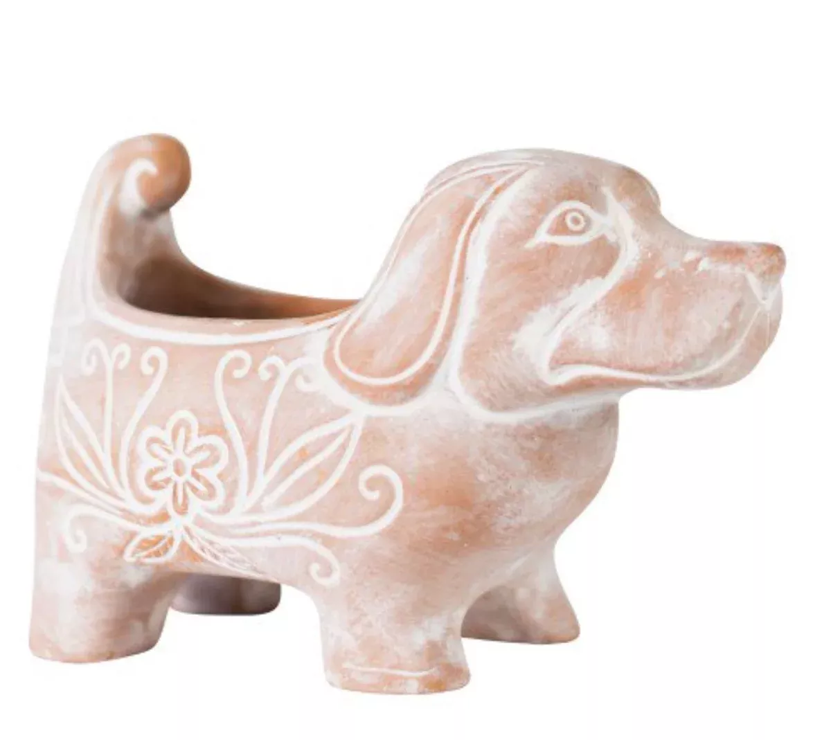 Terracotta Dog Planter (Lg)