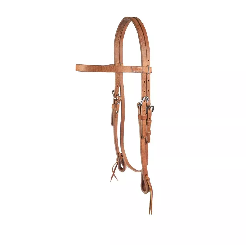 Teskey's 5/8" Light Oil Browband Headstall