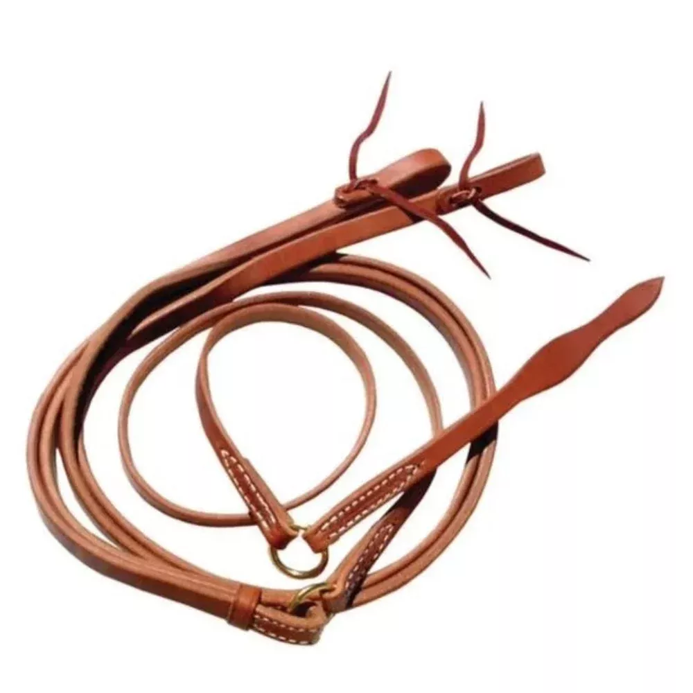 Teskey's Stitched Flat Romel Reins