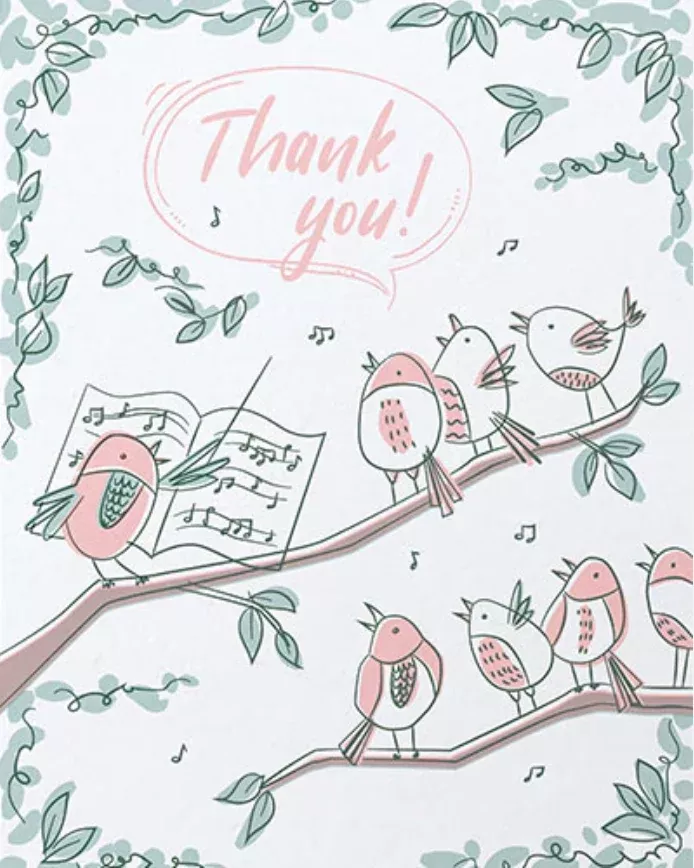 Thank you Bird Chorus