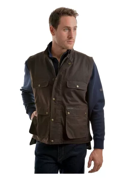 Thomas Cook High Country Oilskin Vest