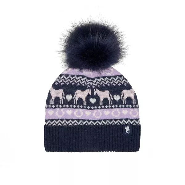 Thomas Cook Kids Beanie | Emilia | Navy / Lilac