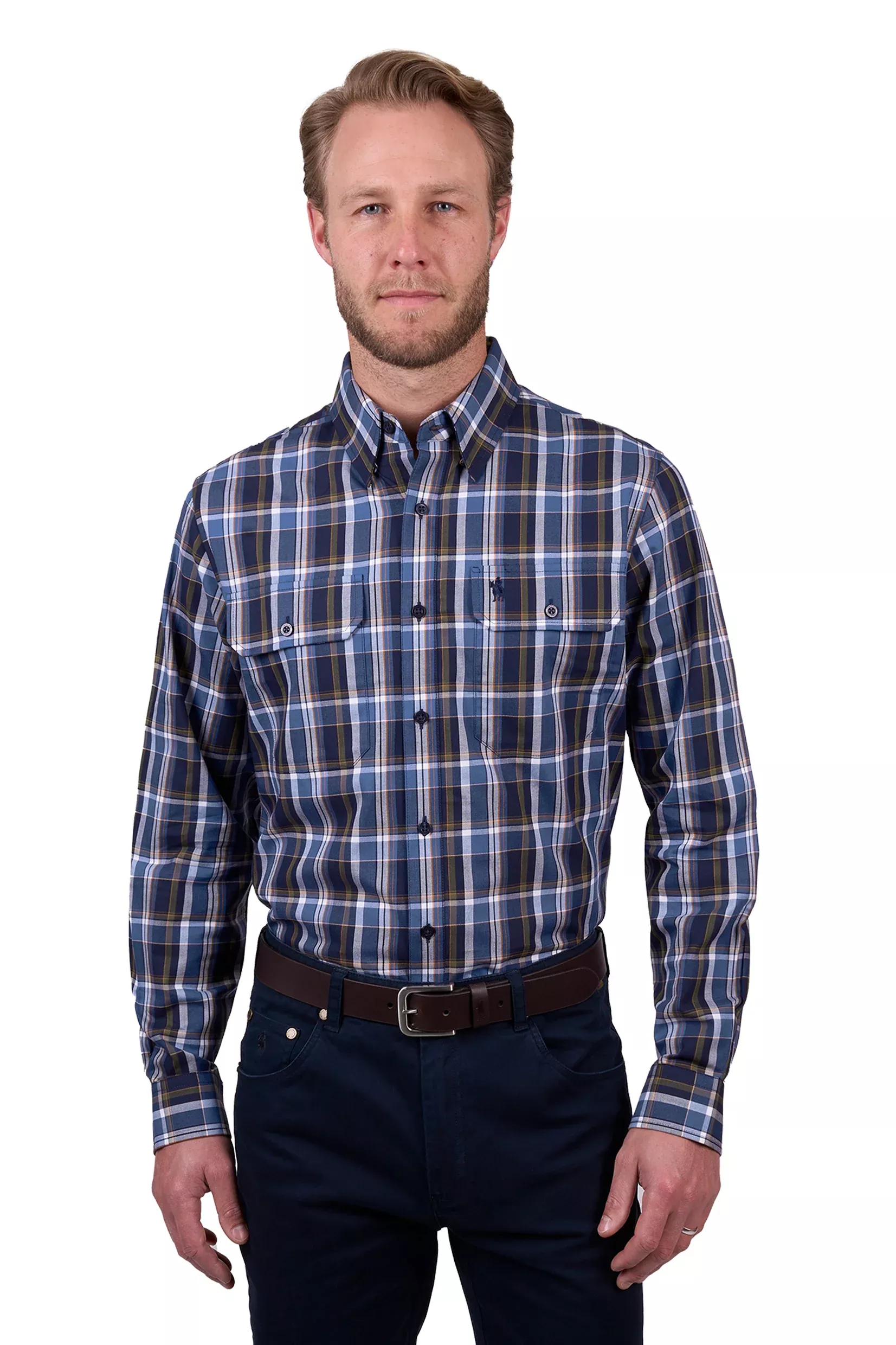 Thomas Cook Mens Adrian 2 Pocket Long Sleeve Shirt
