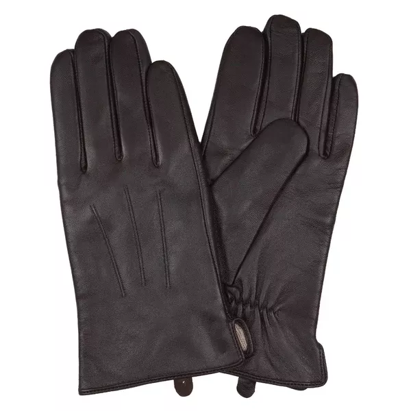 Thomas Cook Mens Leather Gloves | Chocolate