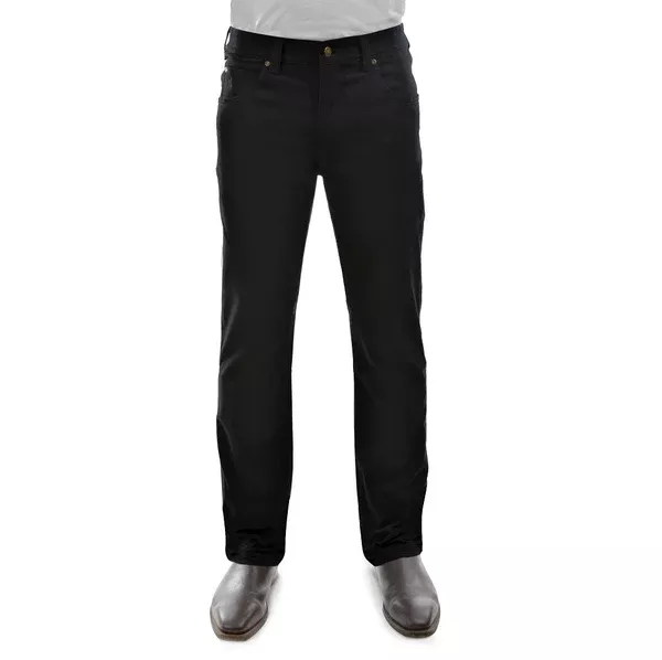 Thomas Cook Mens Stretch Moleskin Jean | Black | 30 inch Leg
