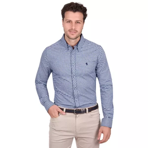Thomas Cook Mens Tailored Shirt | Anthony | Navy / White