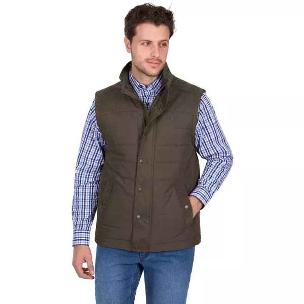 Thomas Cook Mens Vest | Matt | Khaki.