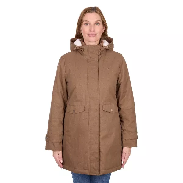 Thomas Cook Womens Parka | Madison | Dark Tan