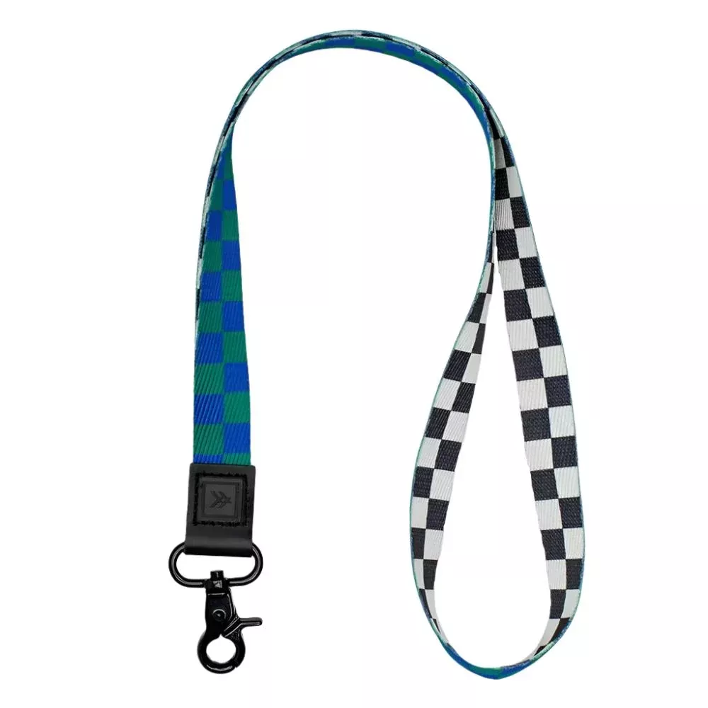 Thread Wallets Neck Lanyard - Athens Check - FINAL SALE
