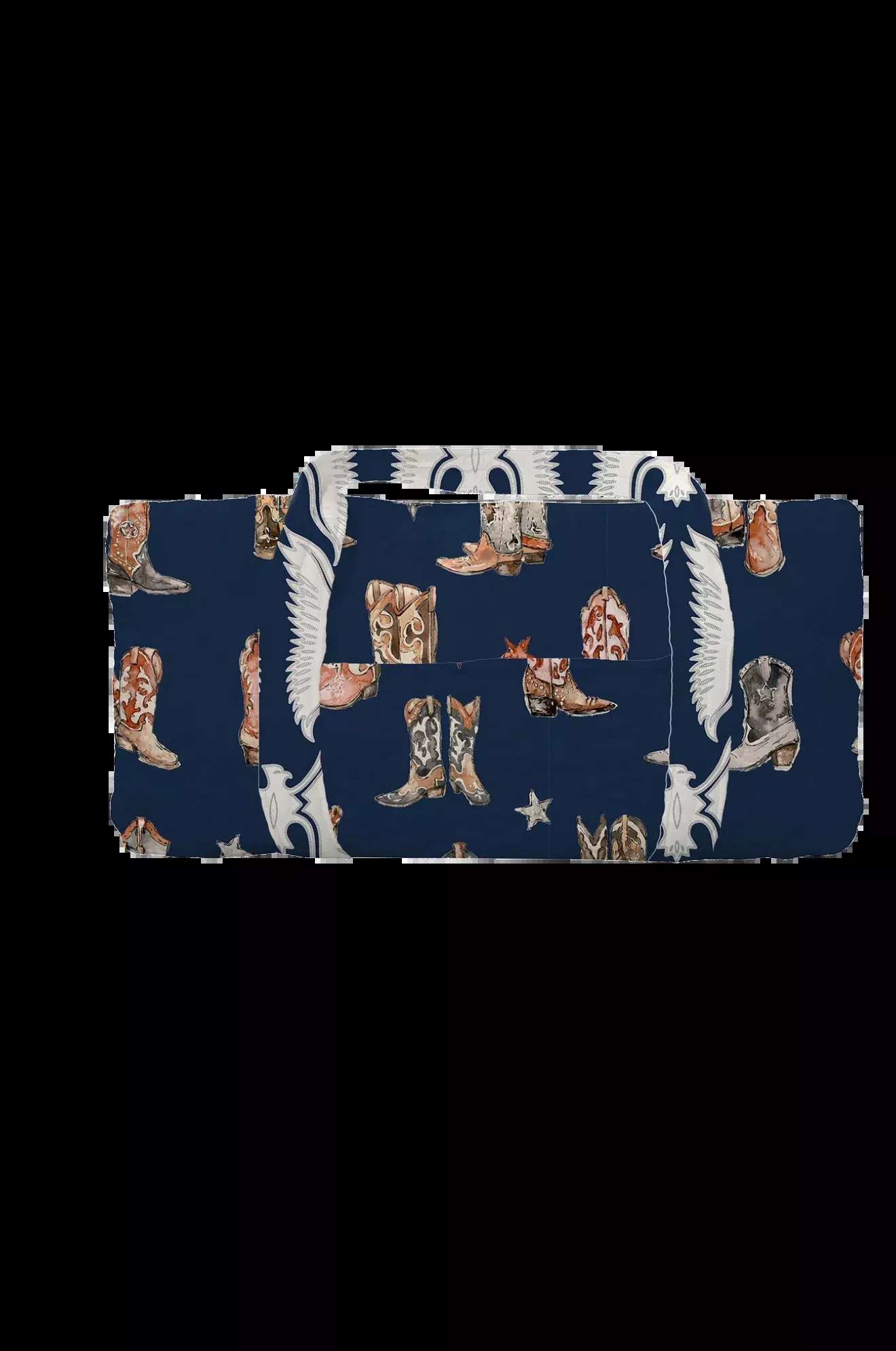 Thunderbird Boots Navy Neutral Duffle Bag