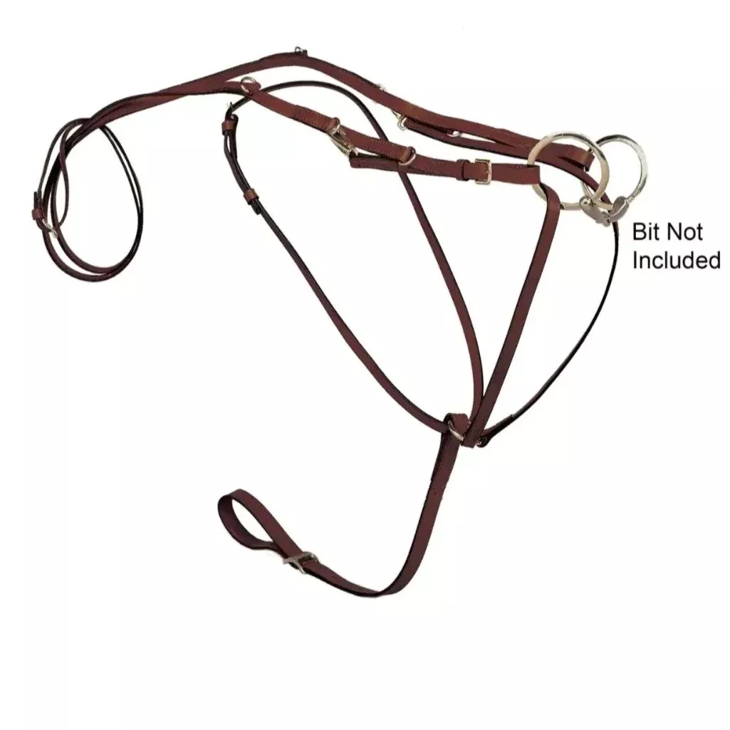 Tory Leather Co. - Leather German Martingale - Havana
