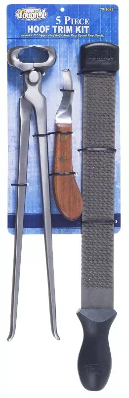 Tough 1’s 5 Piece Hoof Trim Kit