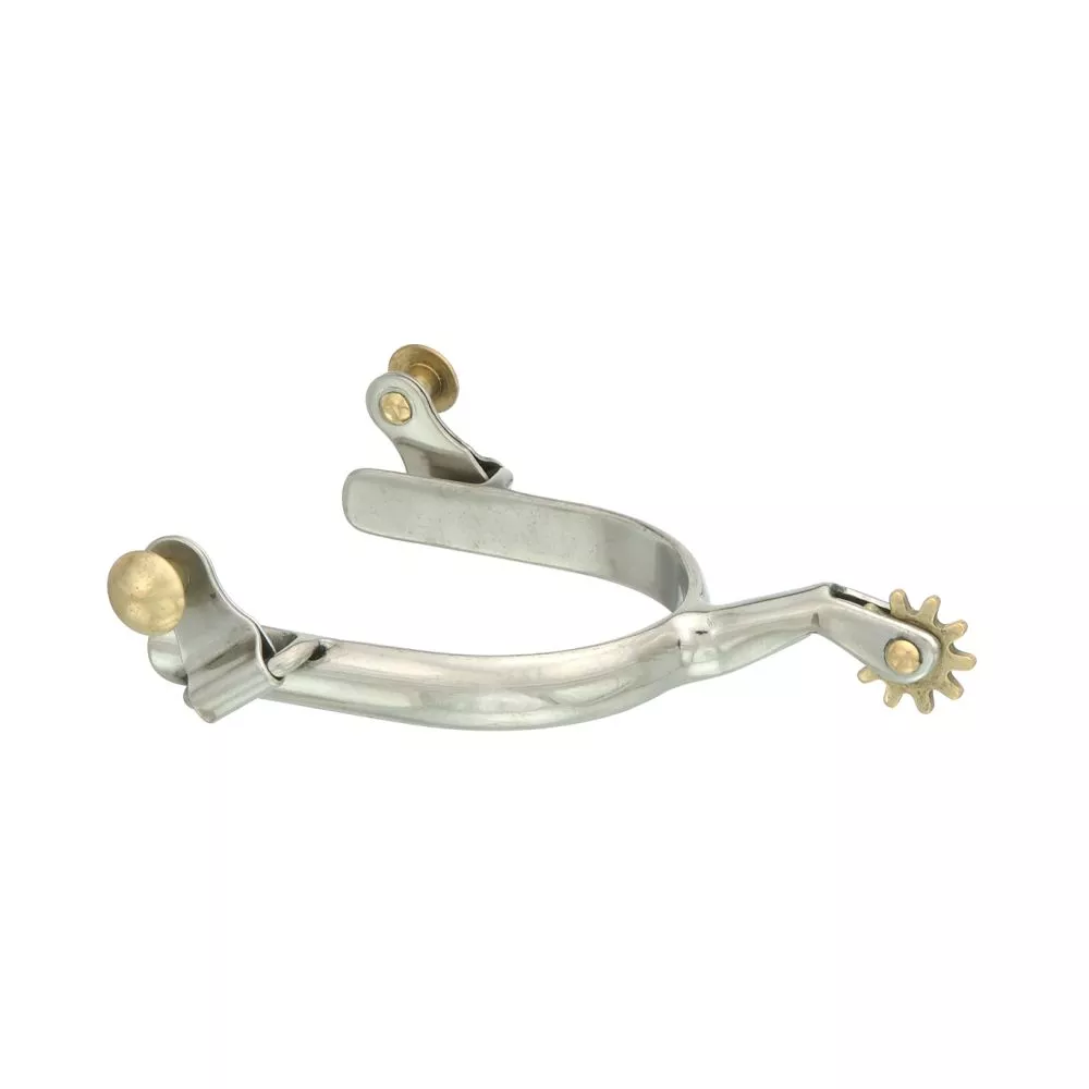 Tough1 Brass Button Spurs