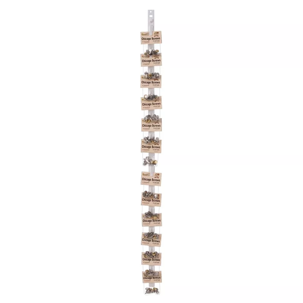 Tough1 Chicago Screw Assortment with Clip Strip