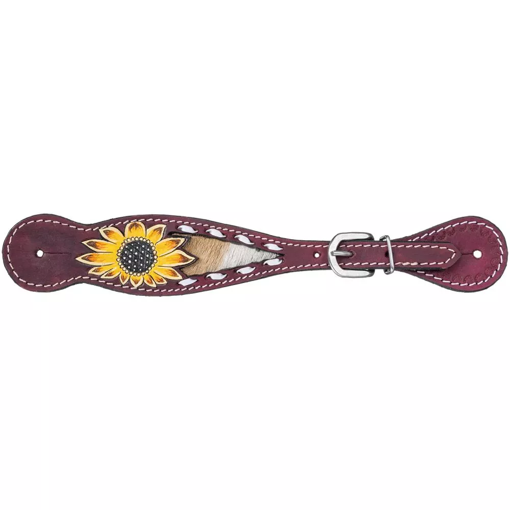 Tough1 Hair On Sunflower Spur Straps