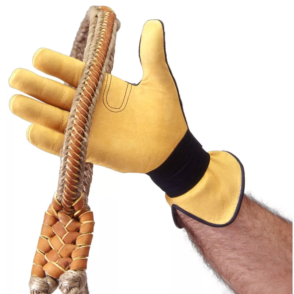 Tough1 Men’s Cowhide Rodeo Glove