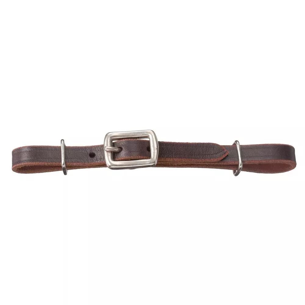 Tough1 Miniature Flat Leather Curb Chain