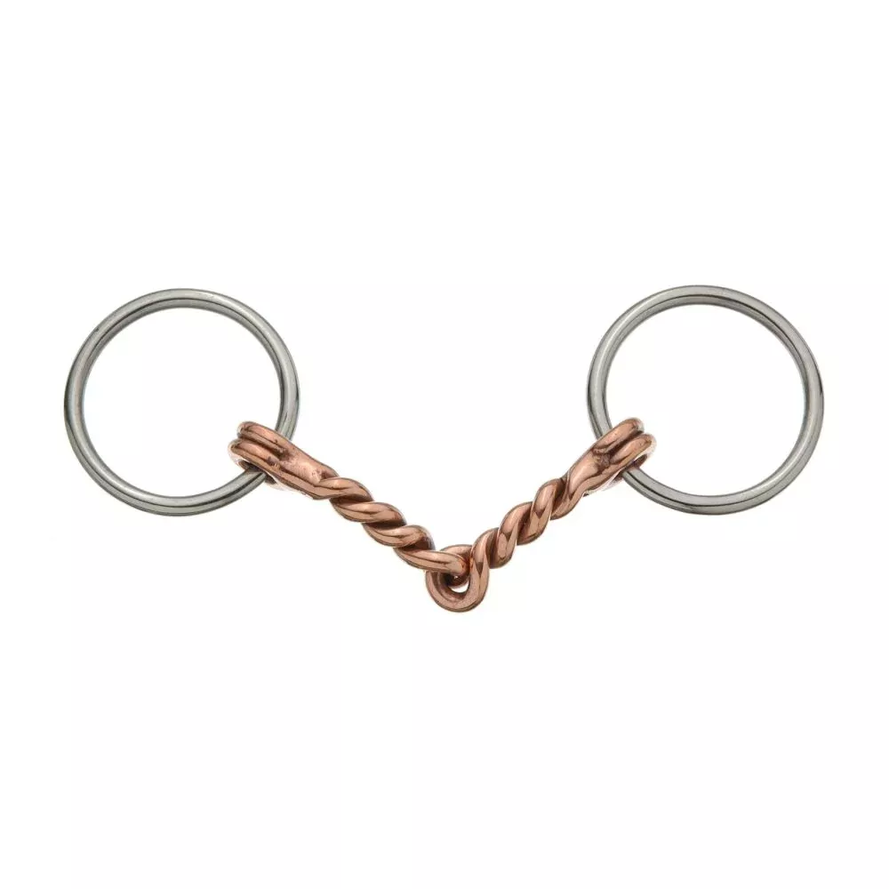 Tough1 Miniature Twisted Wire Snaffle - 3 1/2"