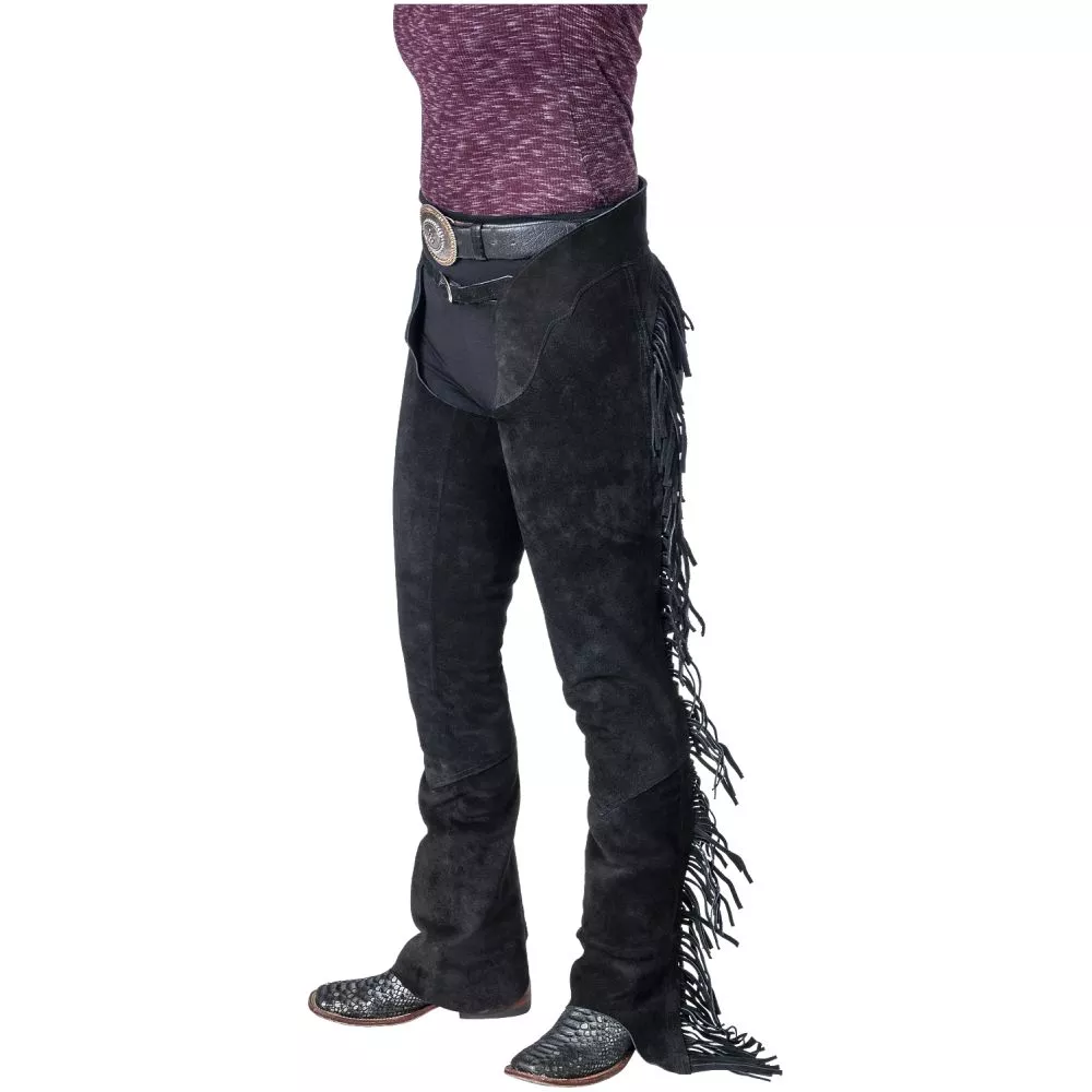 Tough1 Suede Equitation Chaps