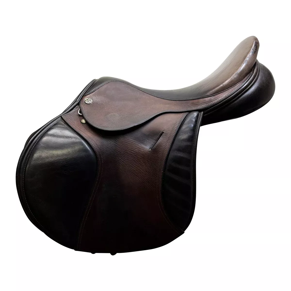 Trilogy 'The Talisman' Jumping Saddle in Brown - 17"